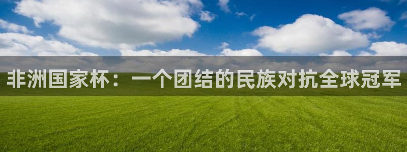 2026足球世界杯:非洲国家杯:一个团结的民族对抗全球冠军